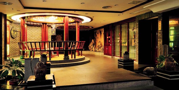 中式高端奢華酒店餐飲設計欣賞