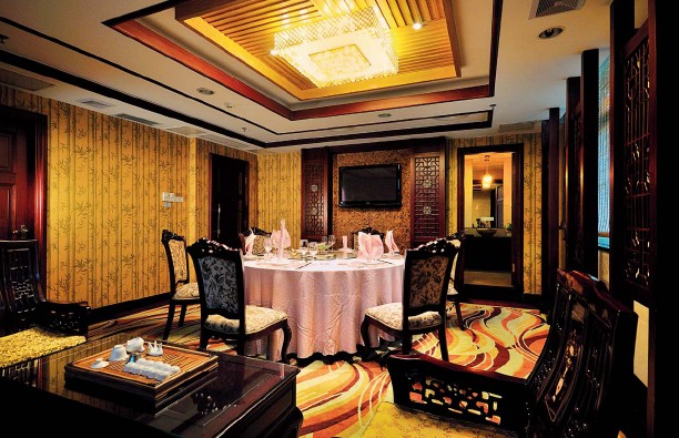 高端餐飲——中式風情酒店餐廳設計效果圖欣賞