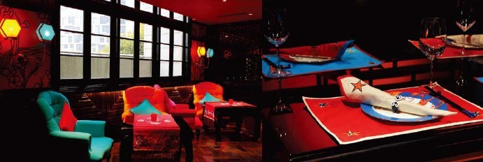 用色彩點(diǎn)亮生活 Shanghai Tang 會(huì)所設(shè)計(jì)