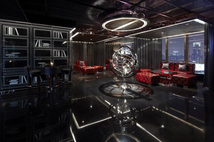 屋頂酒吧的浪漫聚會(huì) 上海盧灣玉酒吧設(shè)計(jì)欣賞