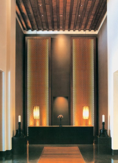 星級洗浴大堂設(shè)計空間平面元素