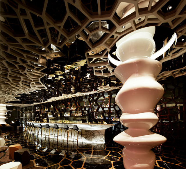 香港New Ozone夜總會設(shè)計(jì)效果圖欣賞