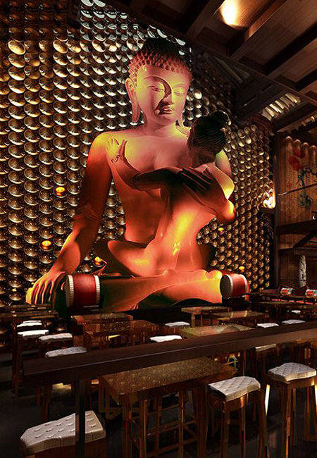 艷遇佛助陣麗江主題酒吧設(shè)計(jì) 大俗還是大雅