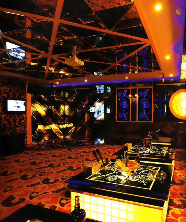 夜·艷音樂匯娛樂會所設(shè)計(jì)效果圖欣賞 節(jié)奏感強(qiáng)烈