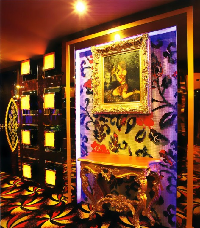 夜·艷音樂匯娛樂會所設(shè)計(jì)效果圖欣賞 節(jié)奏感強(qiáng)烈