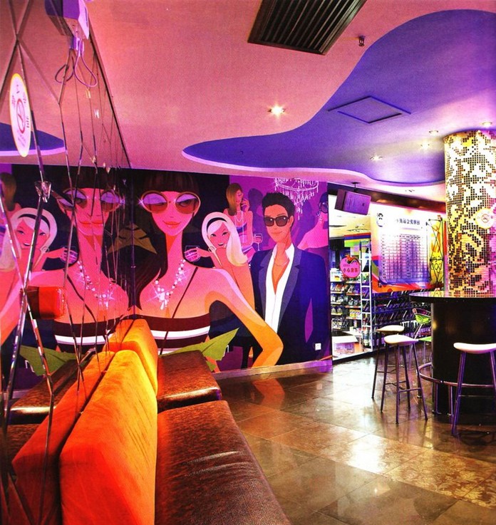 廣東深圳金世界KBOX娛樂會所設(shè)計圖