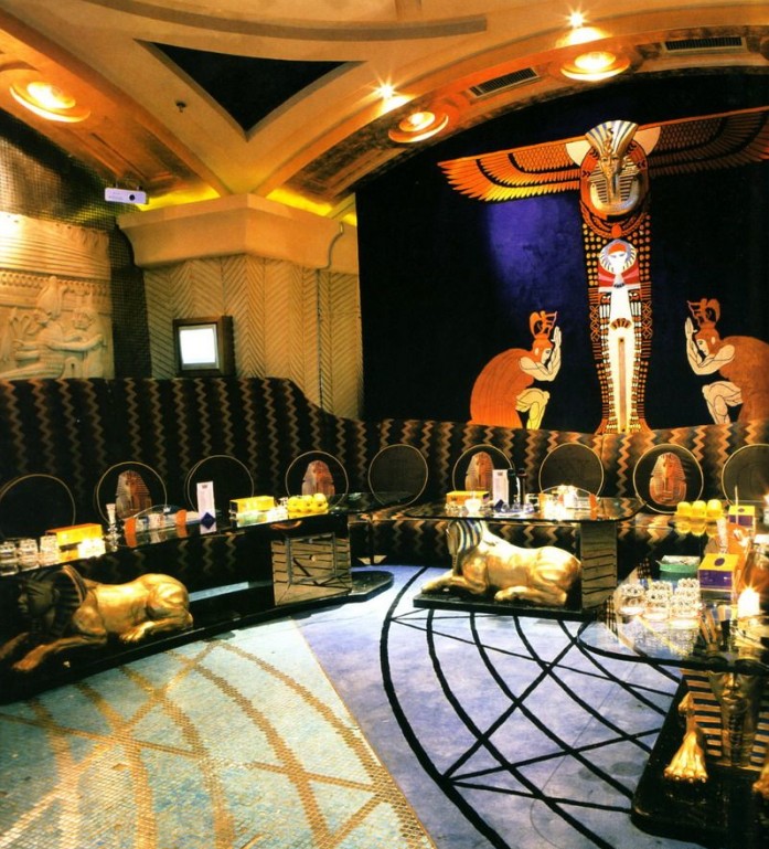 法老王國際俱樂部設(shè)計圖欣賞 神秘的古埃及風(fēng)情