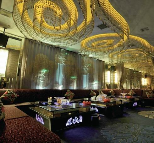 華天國(guó)際娛樂會(huì)所設(shè)計(jì)效果圖欣賞 兩種不同風(fēng)情布局