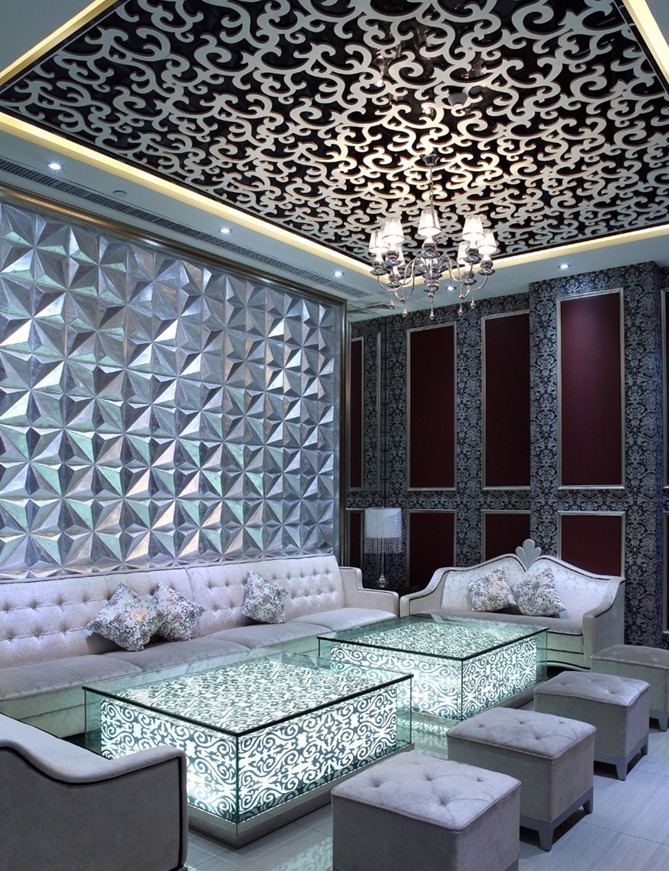 東莞金座夜總會設計案例賞析 高貴而又沉穩(wěn)