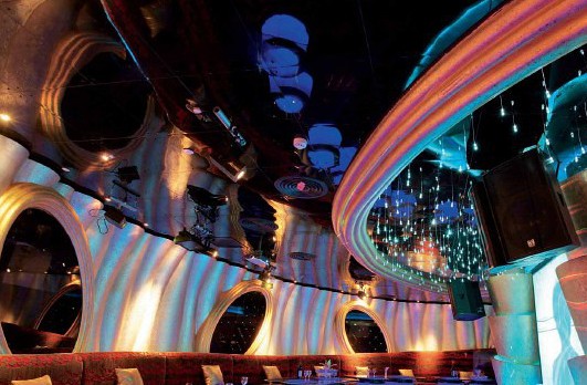 萬(wàn)紫千紅娛樂(lè)會(huì)所設(shè)計(jì)賞析 科技與藝術(shù)的結(jié)合