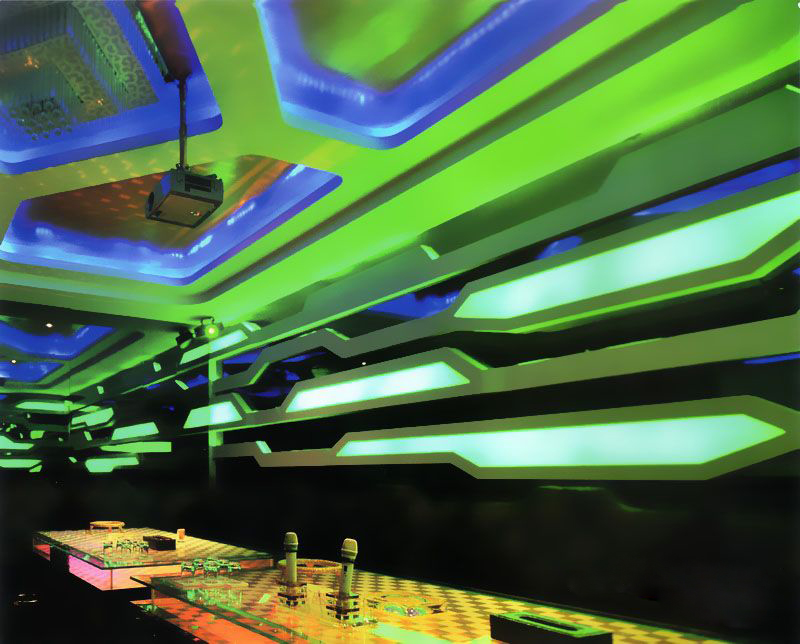 娛樂(lè)新時(shí)尚 哈爾濱某夜總會(huì)設(shè)計(jì)實(shí)景圖賞析