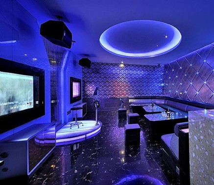 太空城KTV設(shè)計(jì)案例欣賞 遨游星空之城