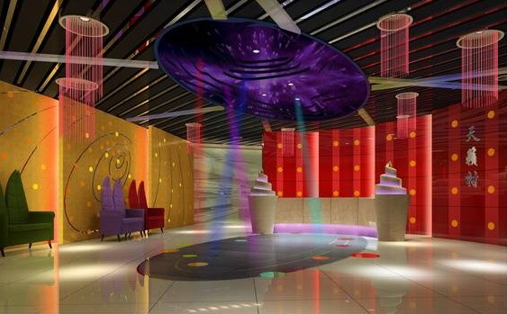 天籟村KTV設計效果圖欣賞 細節(jié)成就經典