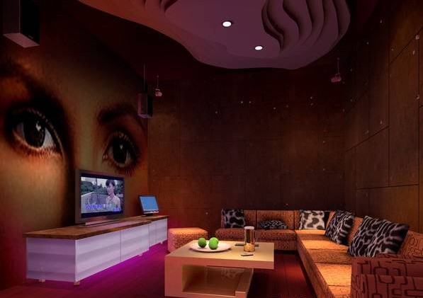 天籟村KTV設計效果圖欣賞 細節(jié)成就經典