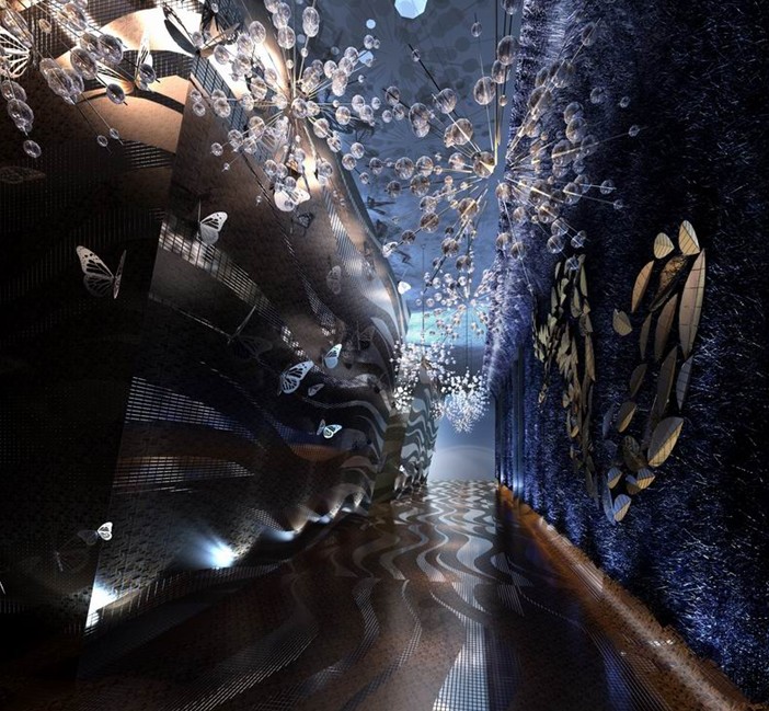 鳳凰國(guó)際娛樂(lè)會(huì)所設(shè)計(jì)效果圖賞析 &ldquo;洗去&rdquo;傳統(tǒng)的浮華