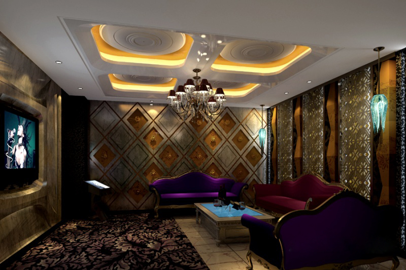 瀘州商務(wù)ktv設(shè)計(jì)效果圖欣賞 商務(wù)ktv中的典范