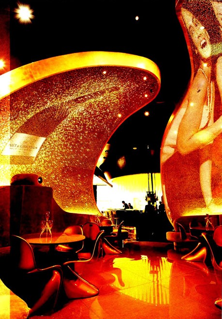 黃金氣泡 澳門魅力夜店設(shè)計(jì)圖片欣賞