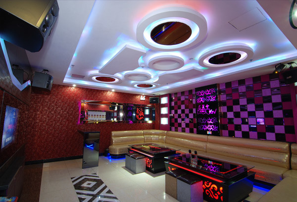 時尚自由豪華空間 名星會KTV設(shè)計實景圖欣賞