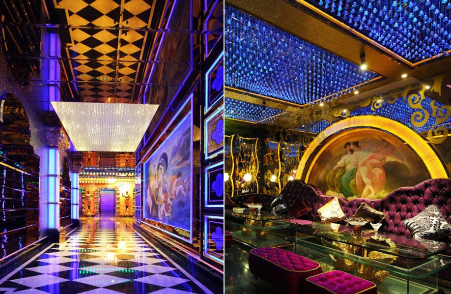 凱龍國際夜總會設(shè)計欣賞 盡顯華麗尊貴之氣派