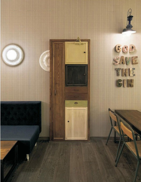 巴塞羅那Bobby Gin雞尾酒吧設(shè)計實景圖欣賞