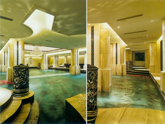 銀色假日洗浴會(huì)所設(shè)計(jì)欣賞 &ldquo;觸摸&rdquo;舒適的簡約美