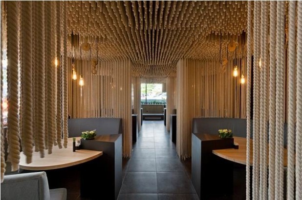 烏克蘭Odessa麻繩餐飲會(huì)所設(shè)計(jì)