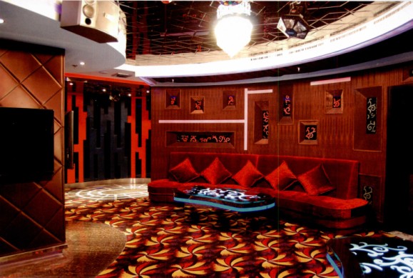 華膳園溫泉酒店KTV設(shè)計(jì) 恰如一幅美妙的畫(huà)卷