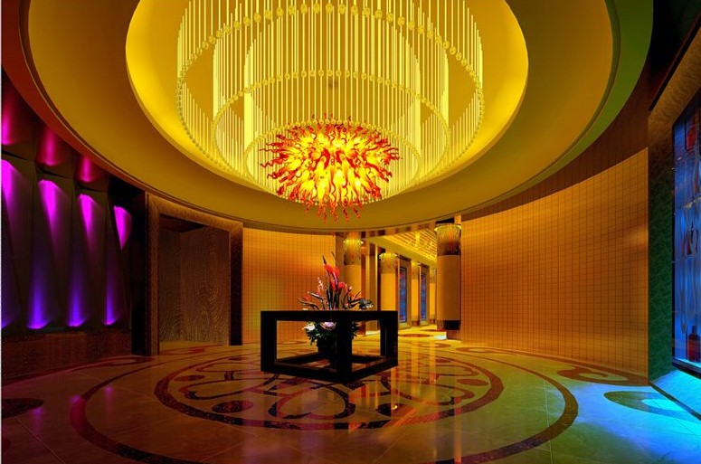 時(shí)尚又略帶神秘感 天上宮闕夜總會(huì)設(shè)計(jì)效果圖欣賞 