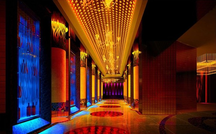 時(shí)尚又略帶神秘感 天上宮闕夜總會(huì)設(shè)計(jì)效果圖欣賞 