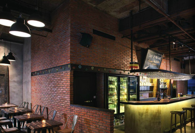 上海開巴啤酒吧設計 追求一切從簡