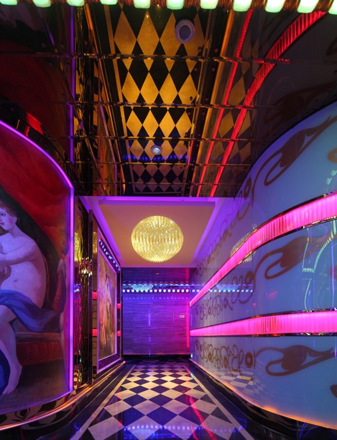 深圳凱龍國(guó)際酒店夜總會(huì)設(shè)計(jì)效果圖欣賞