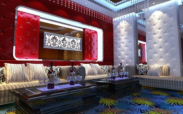 KTV音樂會所效果圖