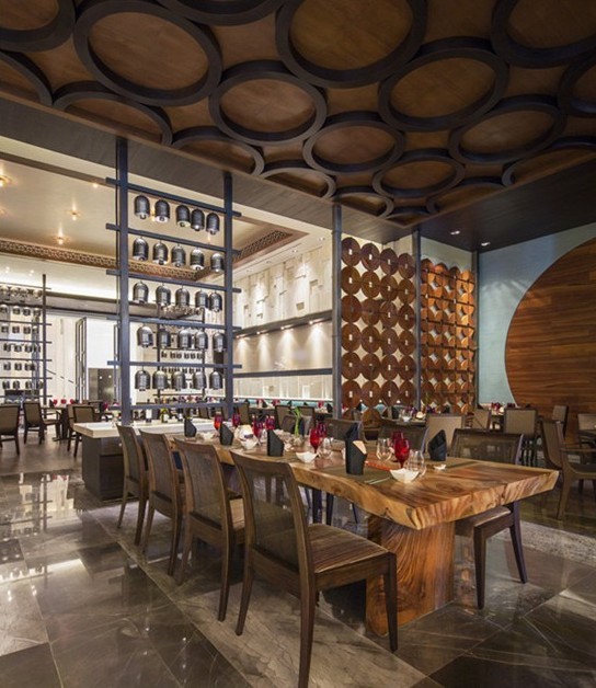 主題特色餐飲會所設(shè)計 葡萄酒店餐廳欣賞