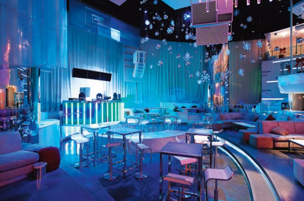 上海恒隆廣場Wynn Win音樂酒吧設(shè)計效果圖