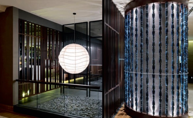 寧靜自然的酒店餐廳設(shè)計(jì)案例   TATSU居酒屋