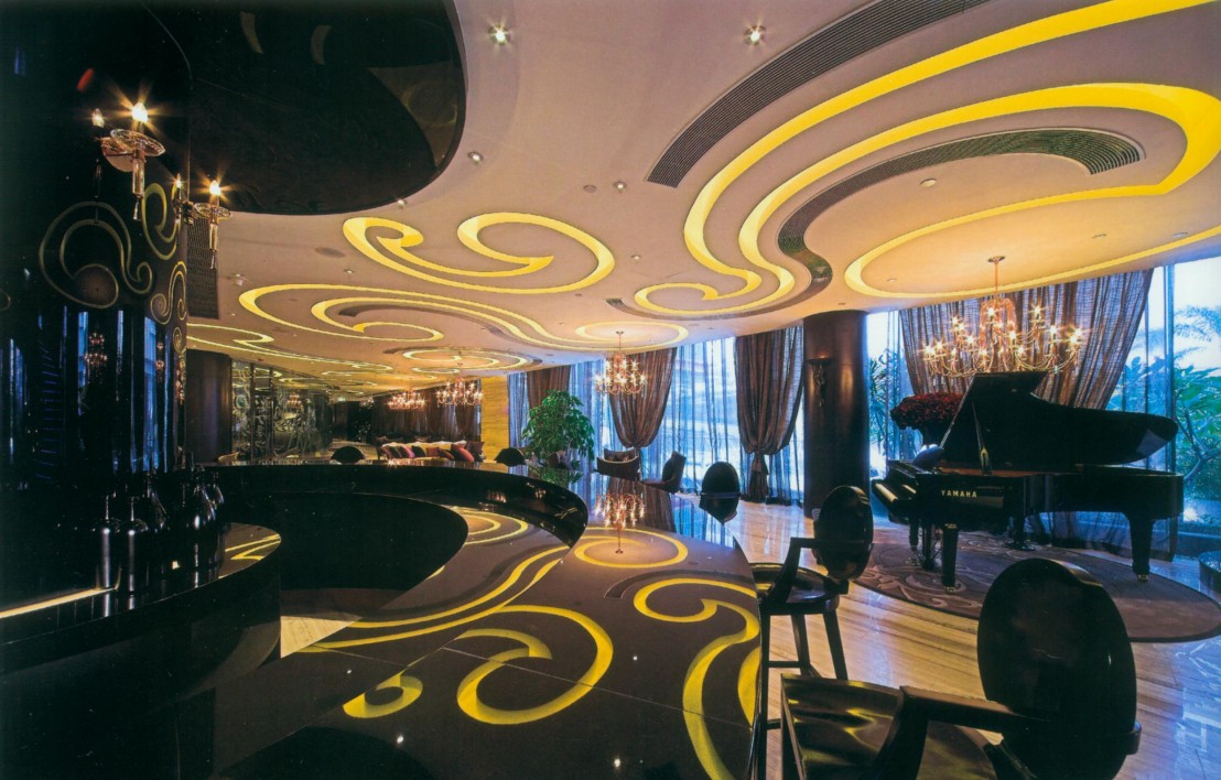 翔龍灣娛樂會所設計 突出獨特高貴的藝術氣質