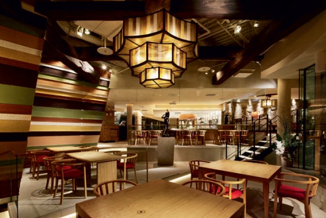 親切自然   炭燒壽司酒店餐廳設(shè)計(jì)欣賞