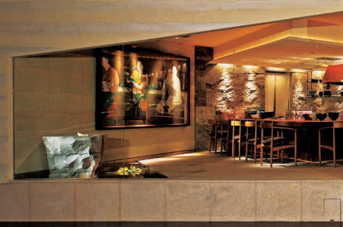 親切自然   炭燒壽司酒店餐廳設(shè)計(jì)欣賞