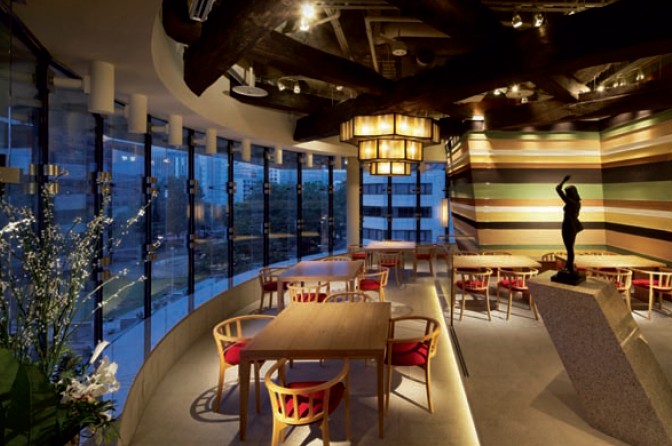 親切自然   炭燒壽司酒店餐廳設(shè)計(jì)欣賞