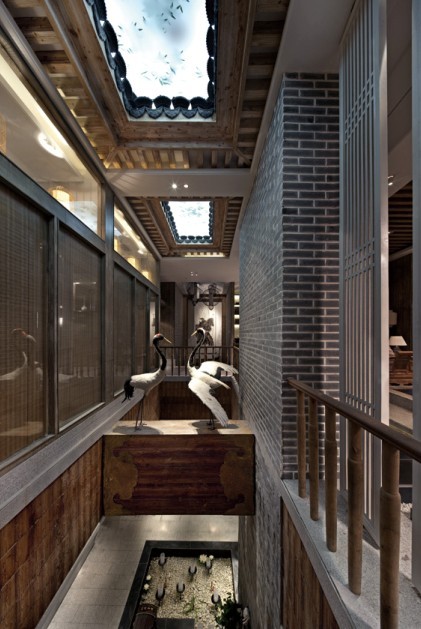 合肥徽派茶會所設(shè)計