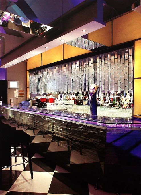 一個(gè)瑰麗多彩的地方 JA LOUNGE酒吧設(shè)計(jì)效果圖