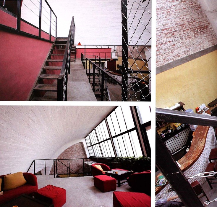 微波釋——北京798藝術(shù)村落里的酒吧設(shè)計(jì)