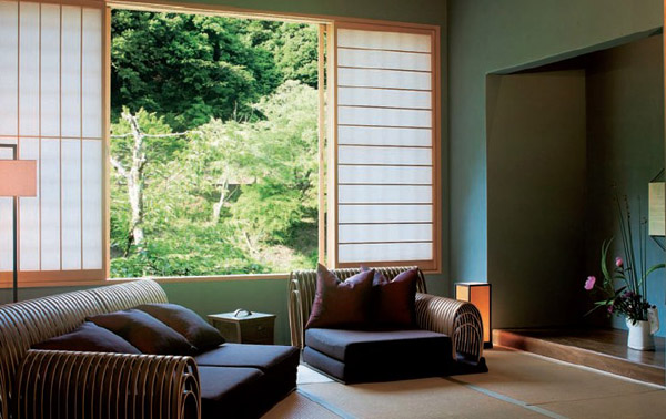 虹夕諾雅京都日式度假酒店客房設(shè)計(jì)欣賞