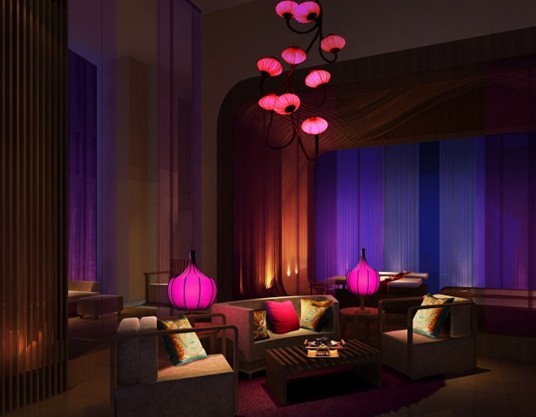 印尼風(fēng)格洗浴會所SPA設(shè)計