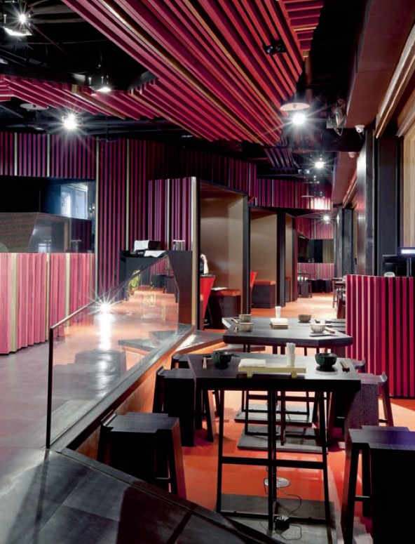 臺灣特色時尚酒吧吧臺設(shè)計效果圖欣賞