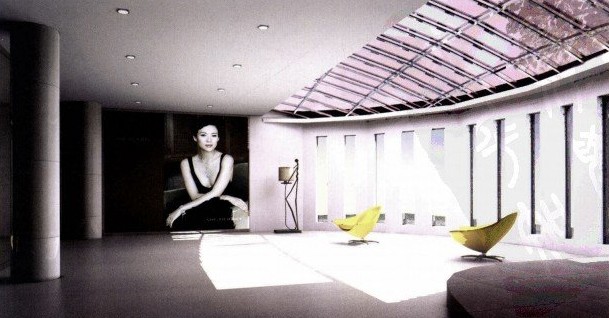 以玫瑰主題的娛樂會所設(shè)計效果圖欣賞