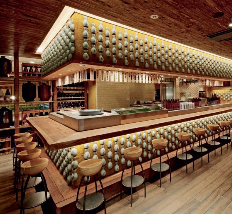 傳統(tǒng)日式風(fēng)格復(fù)古小清吧設(shè)計(jì)圖欣賞