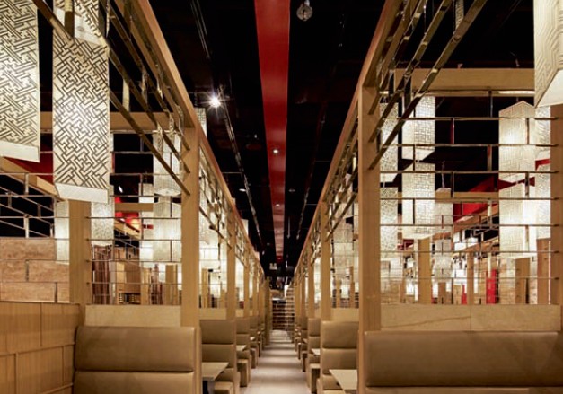 日韓設(shè)計風(fēng)格餐廳  香港金馬倫道錦井餐廳設(shè)計欣賞