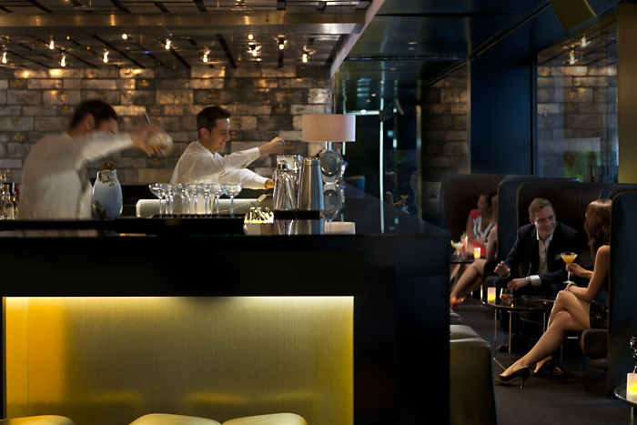 花樣雞尾酒吧  巴塞羅那文華東方酒店銀行家酒吧設(shè)計(jì)圖欣賞