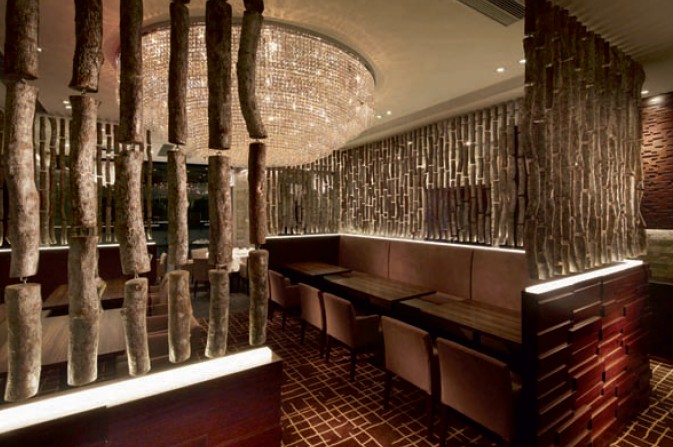 森林主題餐廳設(shè)計(jì)  香港K11大都烤鴨店